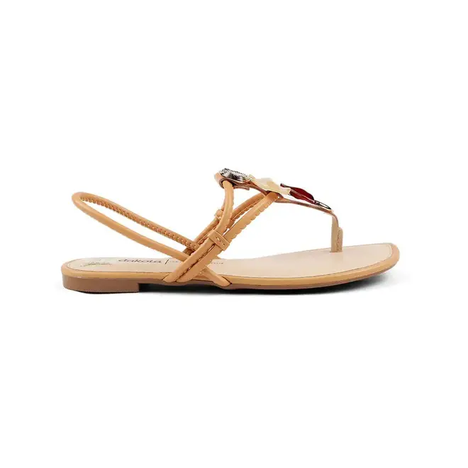 Sandália Flat Dakota - Bege