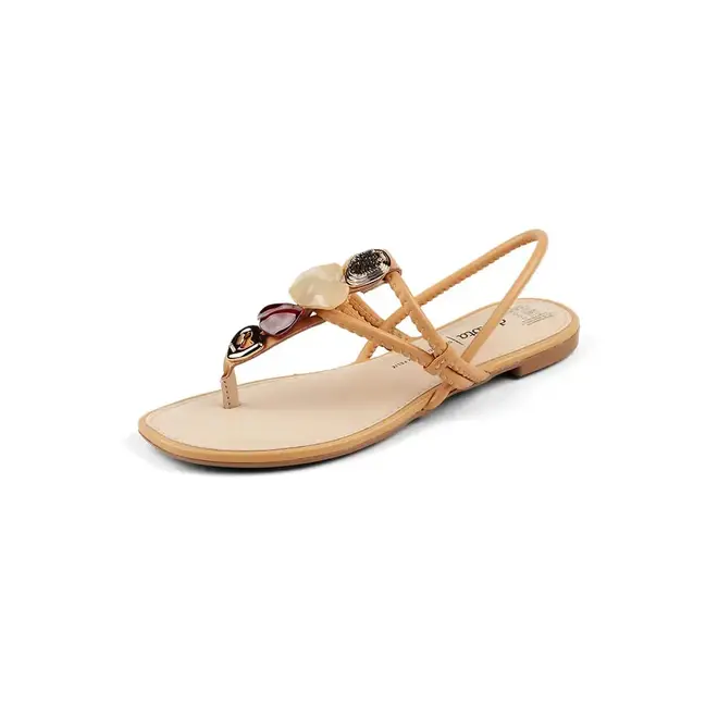 Sandália Flat Dakota - Bege