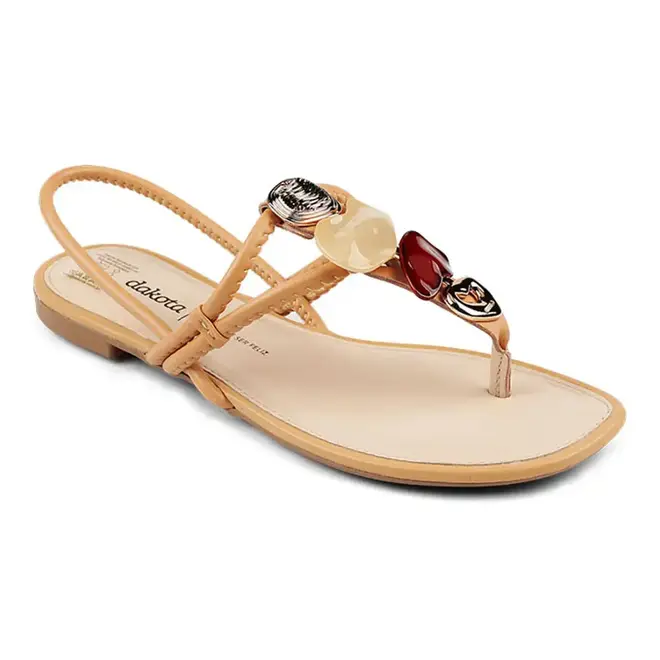Sandália Flat Dakota - Bege
