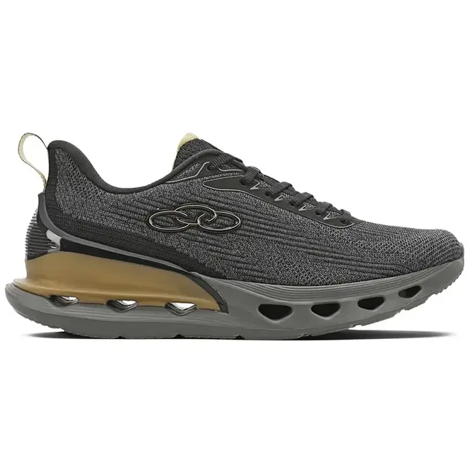 Tênis de Treino Olympikus Quartzo Preto e Dourado Masculino