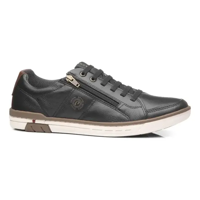 Sapatenis Casual Pegada Preto Masculino