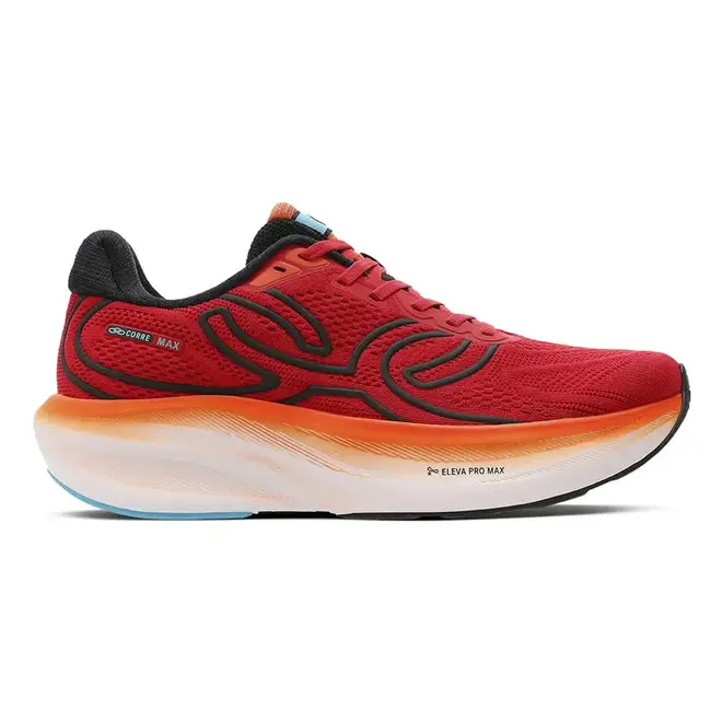 Tênis de Corrida Olympikus Corre Max Vermelho Masculino