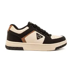 Tênis Casual Sola Caixa Ollie Bege Masculino