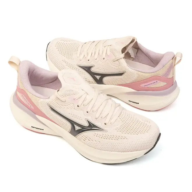 Tênis de Treino Mizuno Glow 3 Arenito Feminino
