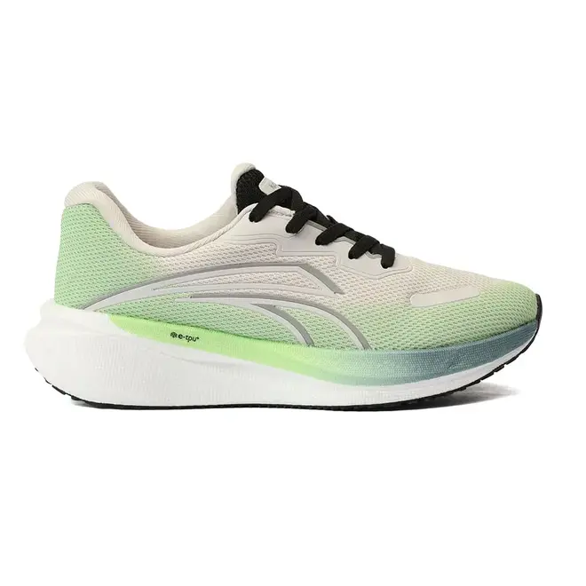 Tênis de Treino Kolosh Cinza e Verde Feminino