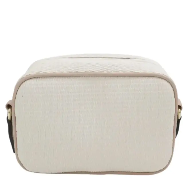 Bolsa Vizzano Tira Colo Off White e Bege Feminina