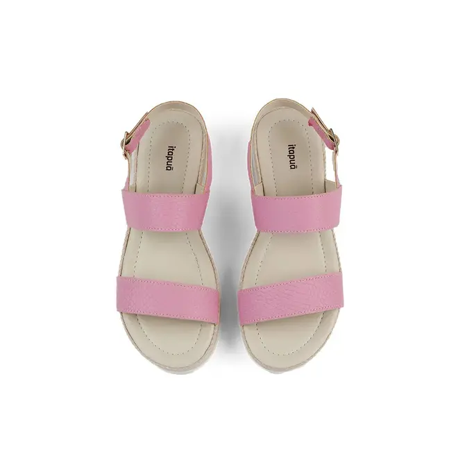 Sandália Flatform Juvenil Feminina Itapuã - Rosa
