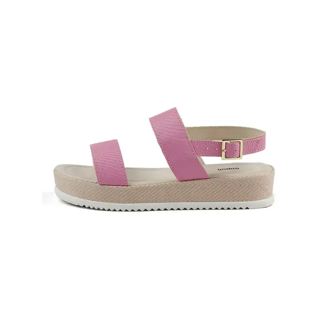 Sandália Flatform Juvenil Feminina Itapuã - Rosa