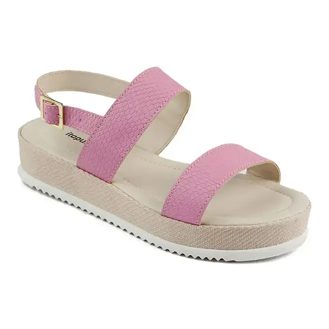 Sandália Flatform Juvenil Feminina Itapuã - Rosa