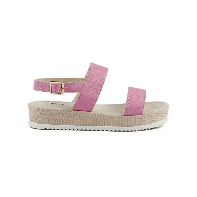 Sandália Flatform Juvenil Feminina Itapuã - Rosa