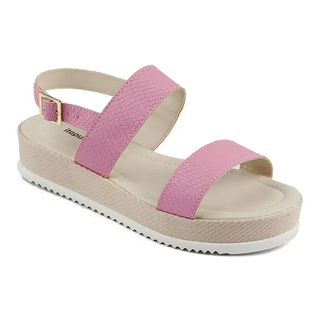 Sandália Flatform Juvenil Feminina Itapuã - Rosa