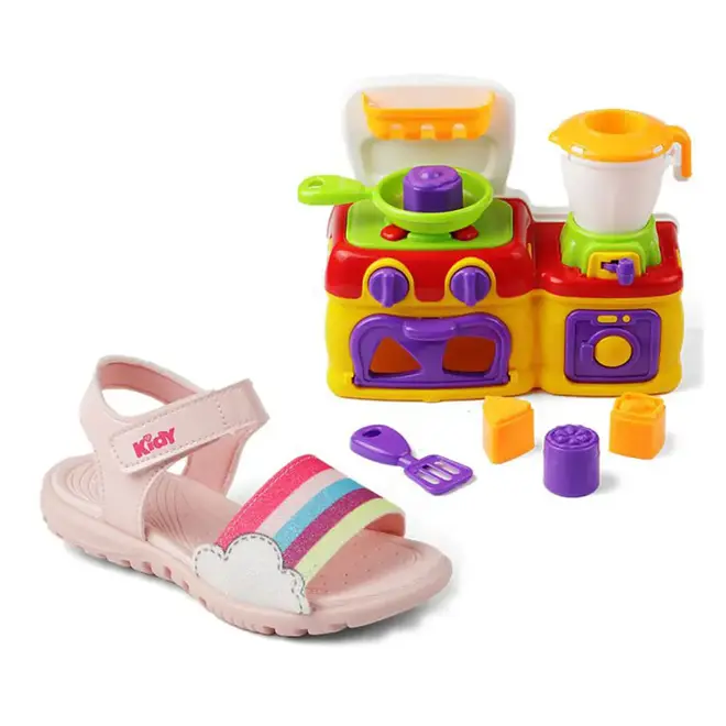 Sandalia Flats  Kidy com Cozinha