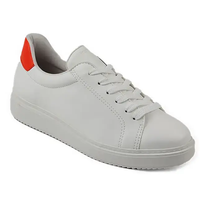 Tênis Casual Itapuã Super Style Branco e Laranja Feminino