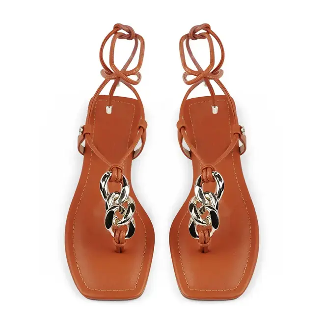 Sandália Flat Itapuã Feminino Âmbar