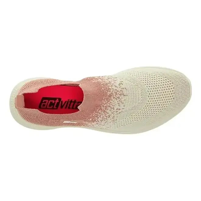 Tênis de Treino Actvitta Creme e Nude Feminino