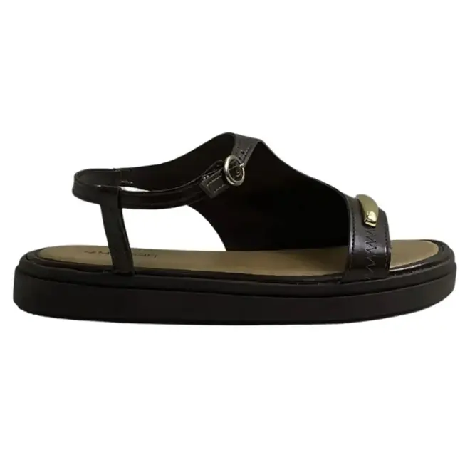 Rasteira Flatform Mississipi Cacau Feminina