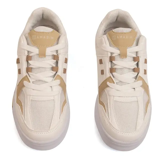 Tênis Casual Sola Caixa Ramarim Branco Feminino