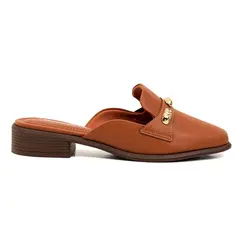 Tamanco Rasteira Piccadilly Ocre Feminino
