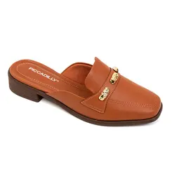 Tamanco Rasteira Piccadilly Ocre Feminino