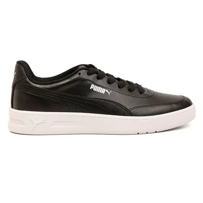 Tênis Casual Sola Caixa Puma Court Classic Preto Masculino
