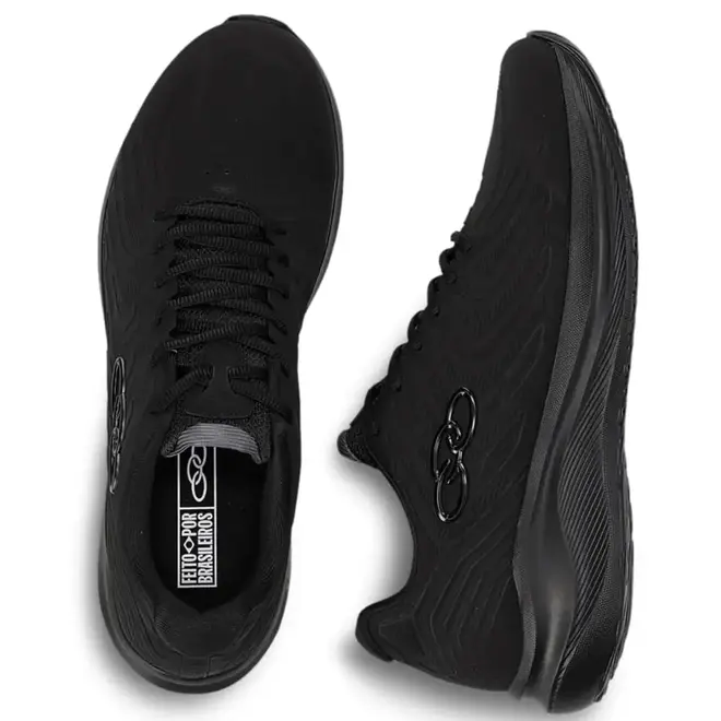Tênis Esportivo Olympikus Volcan 2 Preto Masculino