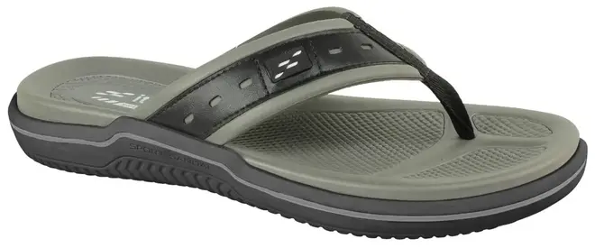 Chinelo Itapuã Grafite e Preto Masculino