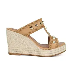 Tamanco Anabela Valentina Ambar Feminino