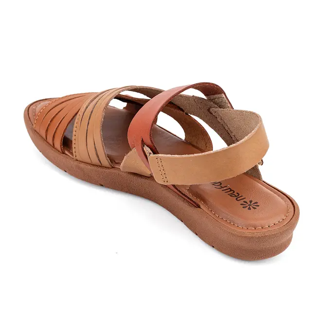 Rasteira Flatform New Face Mel New e Nuts Feminina