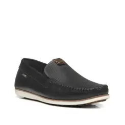 Sapato Mocassim Pegada Preto Masculino