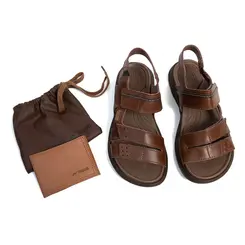 Sandália Flats Itapuã Chocolate Masculina