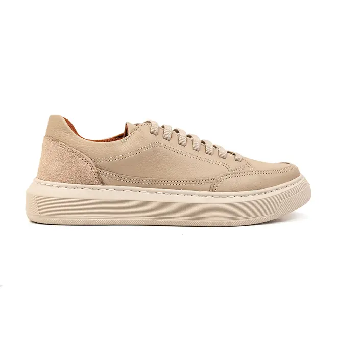 Tênis Casual Sola Caixa Crato Off White Masculino