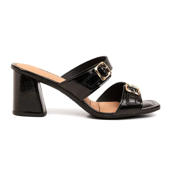 Tamanco Salto Dakota Marrom Feminino