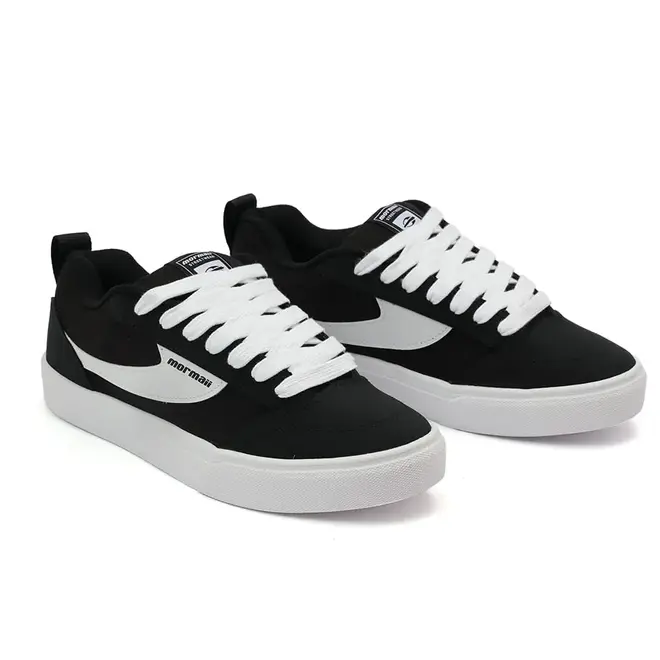 Tênis Casual Sola Caixa Mormaii Killian Branco e Preto Masculino