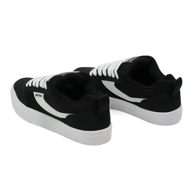 Tênis Casual Sola Caixa Mormaii Killian Branco e Preto Masculino