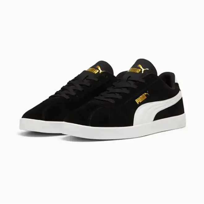 Tênis de Treino Puma Club II Preto e Branco Masculino
