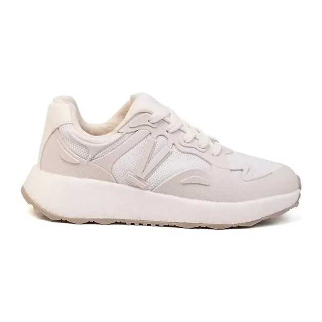 Tênis Casual Jogging Vizzano Bege Feminino