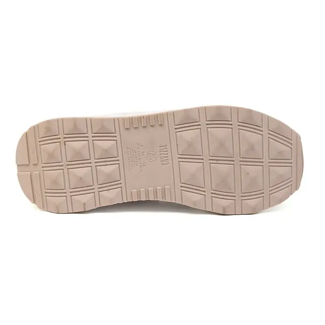 Tênis Casual Jogging Vizzano Bege Feminino