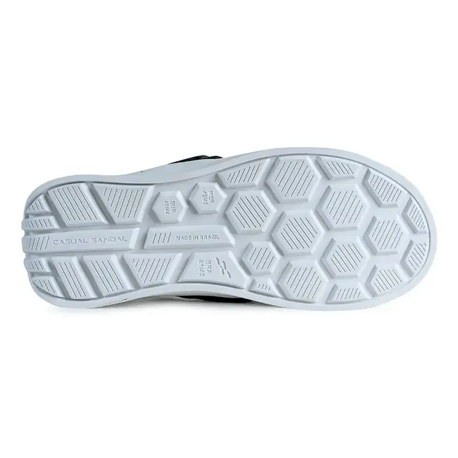 Sandália Itapuã Flats Preto Masculino