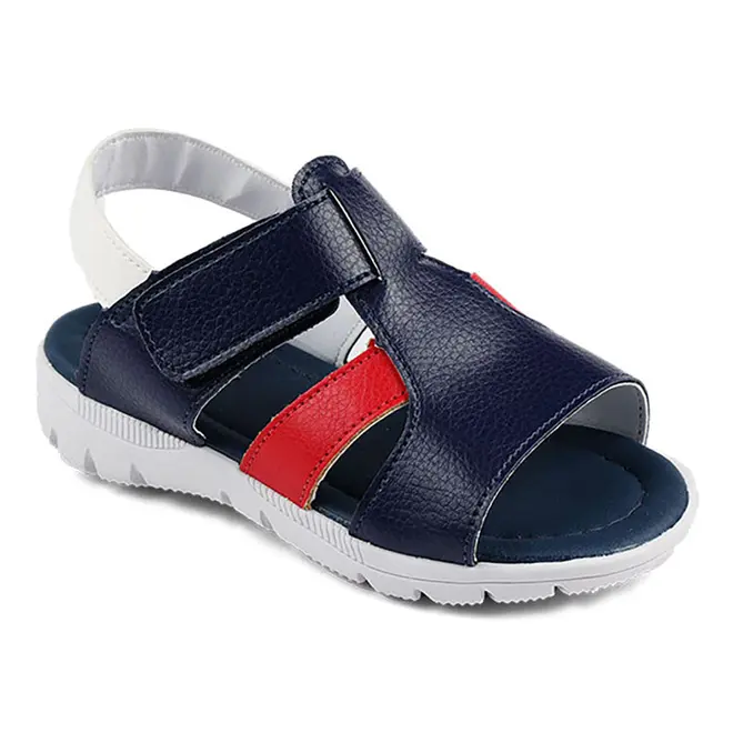 Sandalia Flat Itapuã Infantil Masculina Marinho