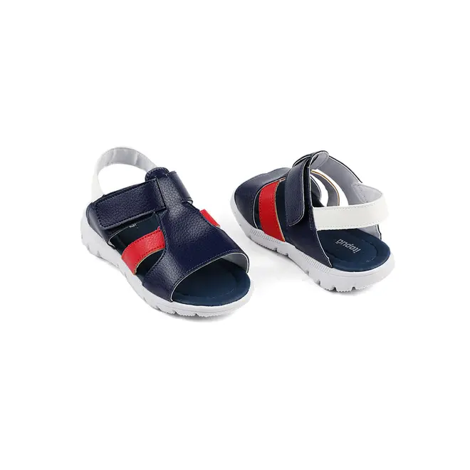 Sandalia Flat Itapuã Infantil Masculina Marinho
