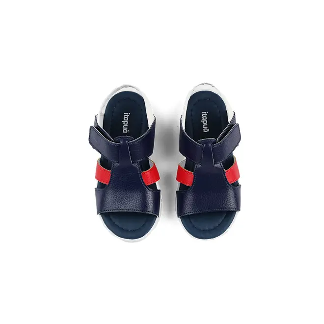 Sandalia Flat Itapuã Infantil Masculina Marinho
