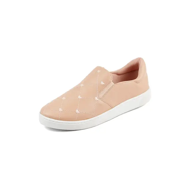 Tênis Casual Slip On Itapuã Juvenil Feminino Rosa