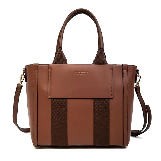 Bolsa Tira Colo Veryrio Marrom Feminina
