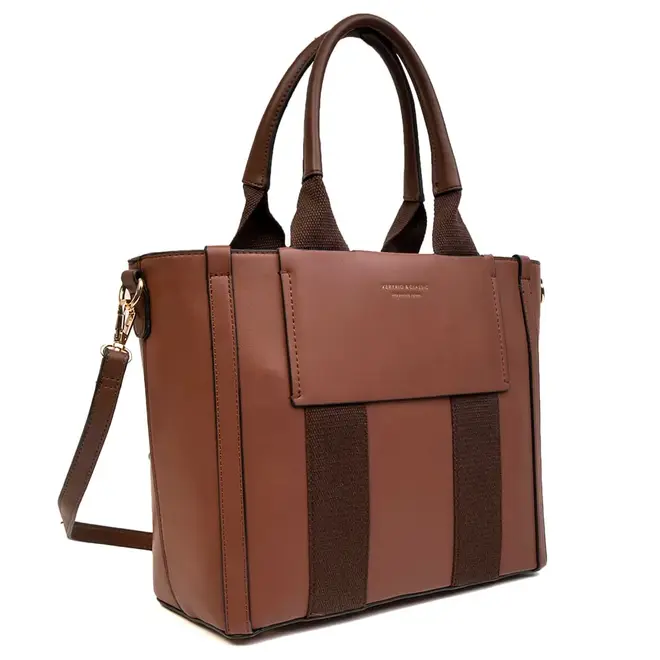 Bolsa Tira Colo Veryrio Marrom Feminina