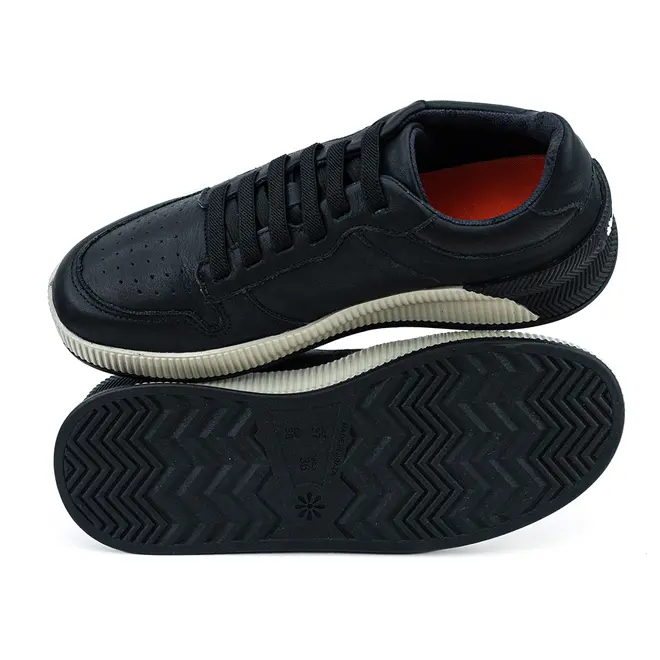 Tênis Casual Sola Caixa New Face Preto Feminino
