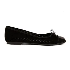 Sapatilha Bico Redondo Moleca Preto Feminina