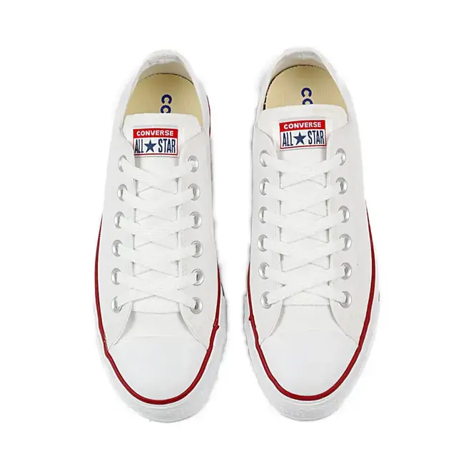 Tênis Flatform Converse All Star Branco Feminino