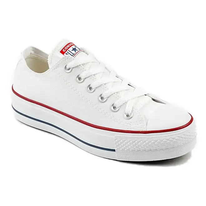 Tênis Flatform Converse All Star Branco Feminino