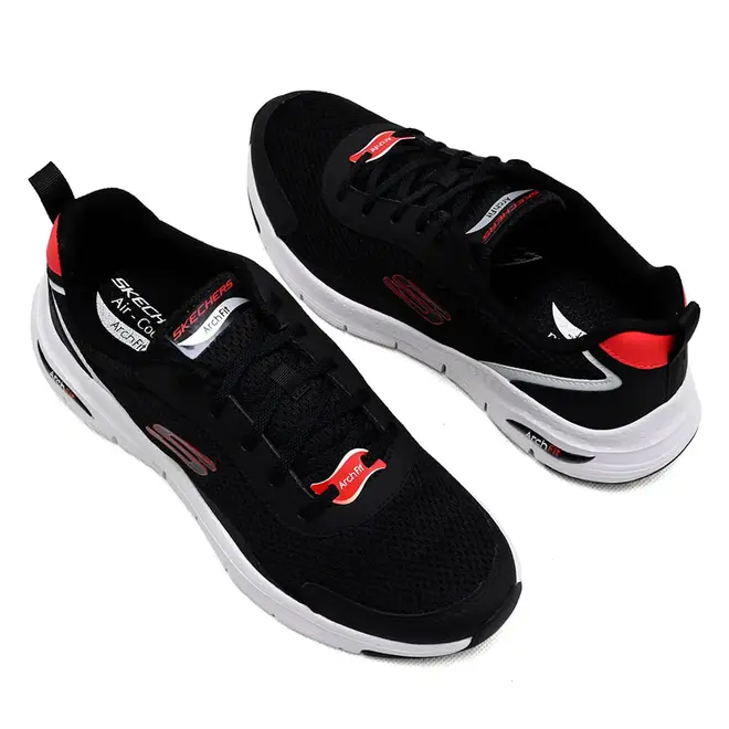 Tênis Esportivo Skechers Arch Fit 2.0 Preto Masculino