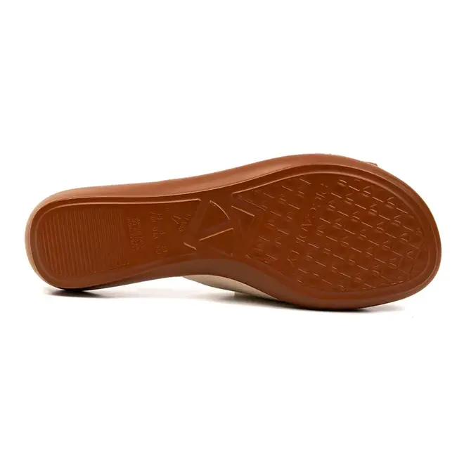 Tamanco Anabela Piccadilly Ocre Feminino